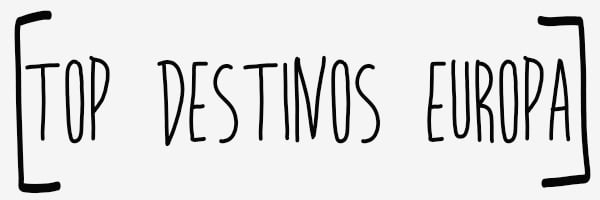 Top Destinos Europa